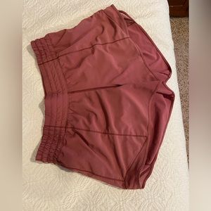 Lululemon, Hotty Hot 4 inch high rise shorts, size 6